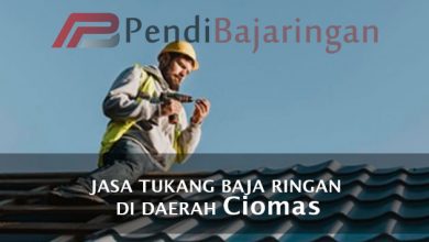 Jasa Pasang Baja Ringan Ciomas