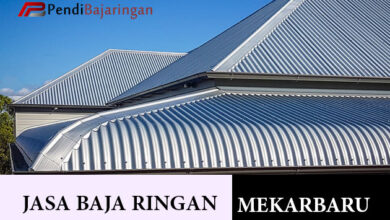 Jasa Pasang Baja Ringan Mekar Baru