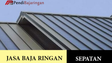 Jasa Pasang Baja Ringan Sepatan