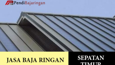Jasa Pasang Baja Ringan Sepatan Timur