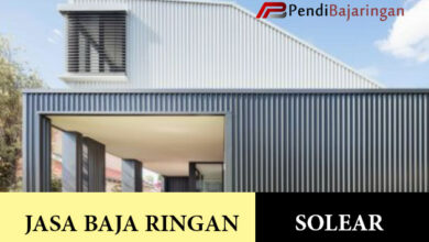 Jasa Pasang Baja Ringan Solear