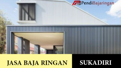 Jasa Pasang Baja Ringan Sukadiri