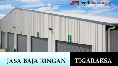 Jasa Pasang Baja Ringan Tigaraksa